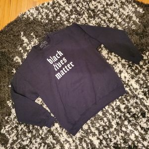 Rebel Soul Collective XL Black Lives Matter Crew Neck